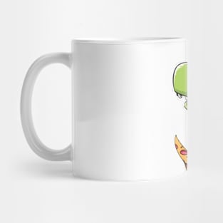 Dinosaur, Pizza, T Rex, Mug